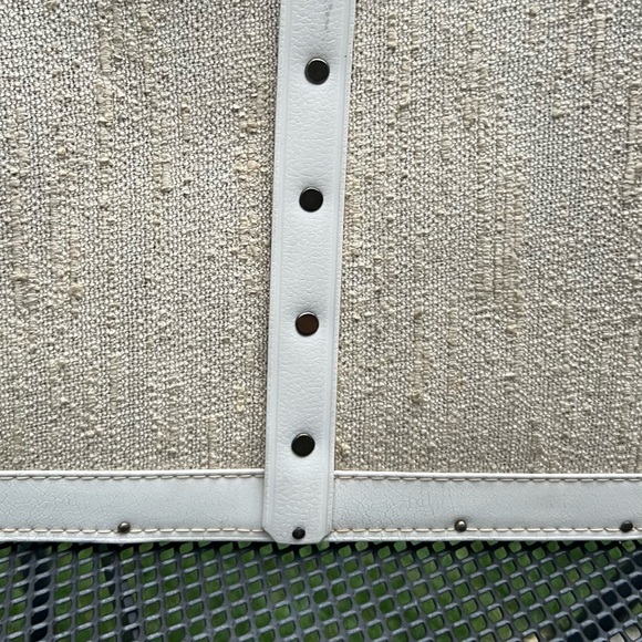 Vintage 1960's Jeweled Sequined/Rhinestones Peacock wood bottom Purse - Picture 11 of 16